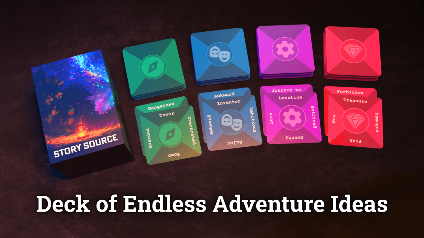 Story Source card decks